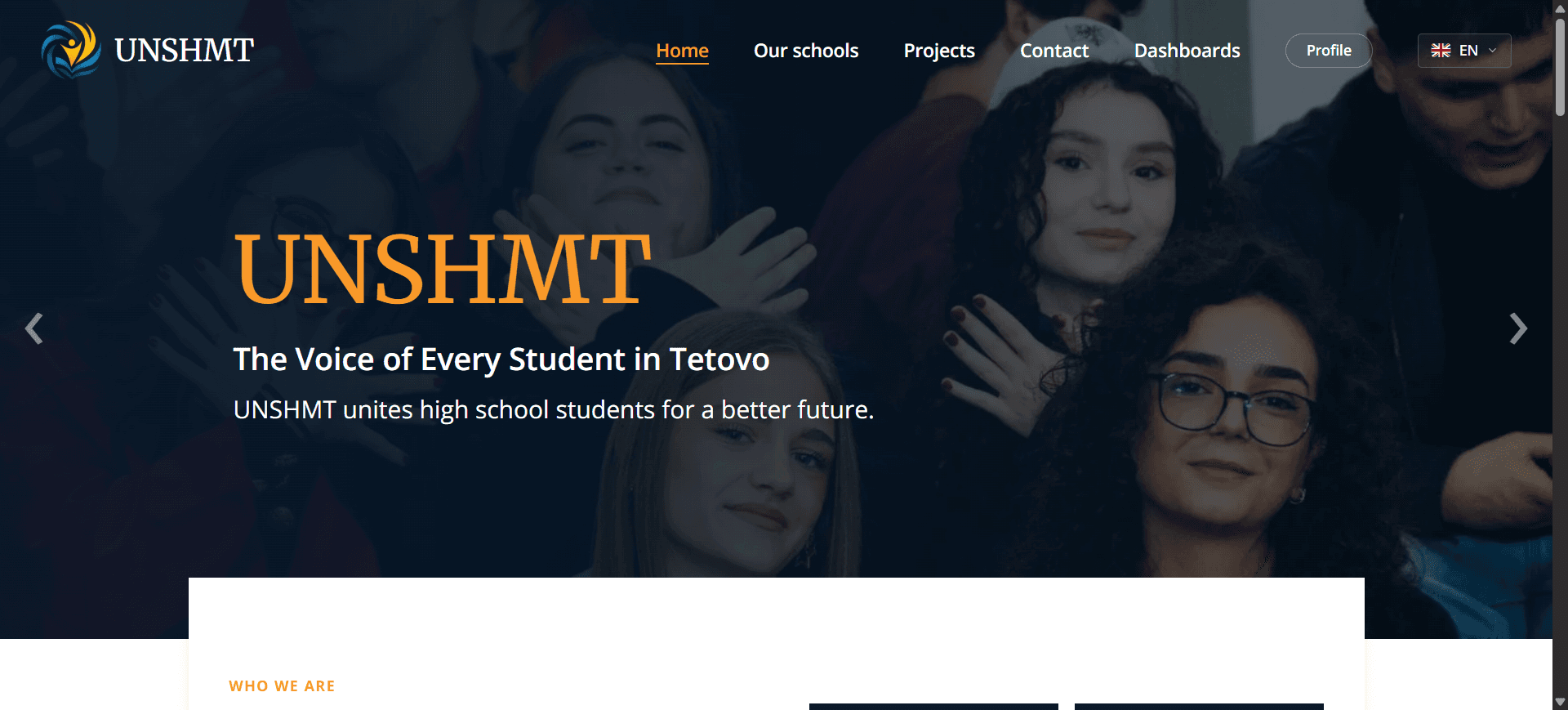 UNSHMT - High School Union Platform